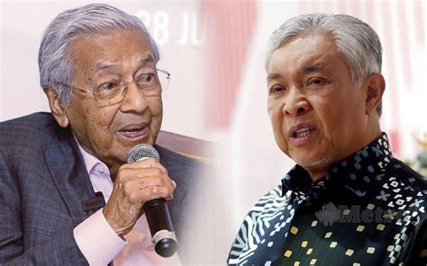 Bicara Saman Fitnah Dr Mahathir Dan Ahmad Zahid Tahun Depan Harian Metro