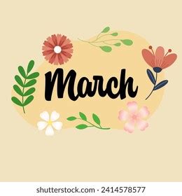 2 698 Welcome March Concept Images Stock Photos 3D Objects Vectors