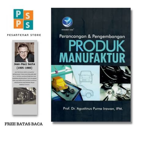 Jual BUKU ORIGINAL PERANCANGAN DAN PENGEMBANGAN PRODUK MANUFAKTUR PROF