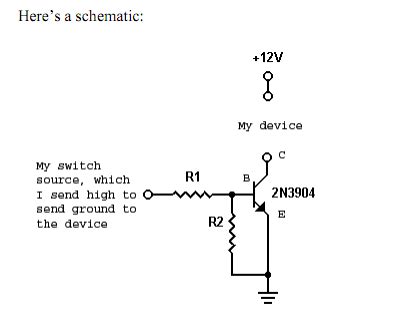 transistors    pull  resistor work   circuit