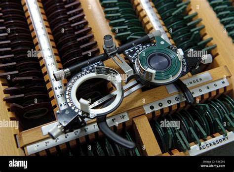 Optometry Equipment Stock Photo 40216294 Alamy