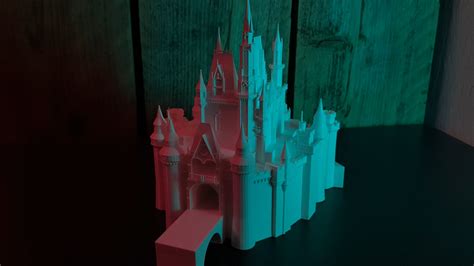 I 3d Printed Cinderella S Castle Then Projected Happily Ever After On It R Waltdisneyworld