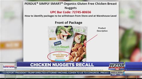 National Recall On Perdue Chicken Nuggets YouTube