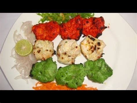 Indian Chicken Tikka Malai Chicken Tikka Pahadi Chicken Tikka