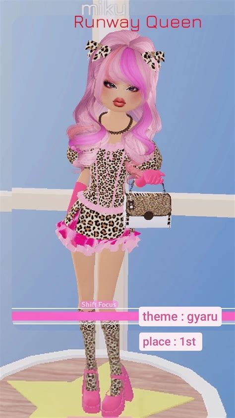 Dress To Impress Gyaru Theme St Place No Vip En