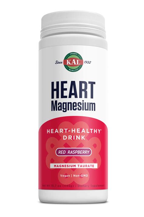 HEART Magnesium Taurate Powdered Drink Mix – Kal Vitamins