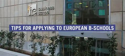 Tips for Applying to European Business Schools - GMAT Club Blog