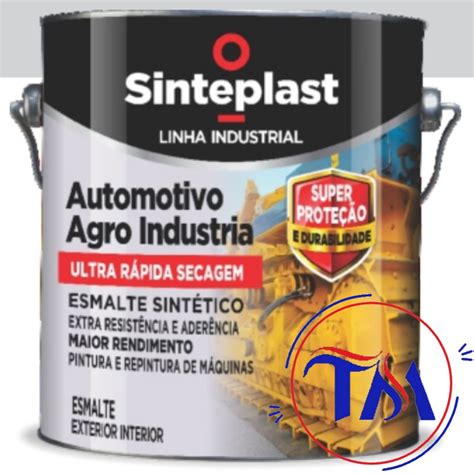 Esmalte Sintético Automotivo Agro Industria 3 6Lt Tintas Mauá