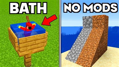 101 Genius Minecraft Build Hacks YouTube