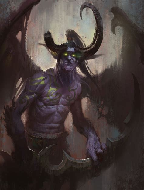 Illidan Stormrage Fanart Warcraft World Of Warcraft The Burning Crusade