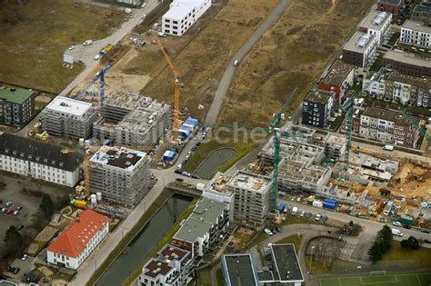 Hamburg Aus Der Vogelperspektive Baustelle Zum Neubau Einer