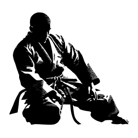 Judo Fighter SVG Image For Cricut Silhouette Laser Machines