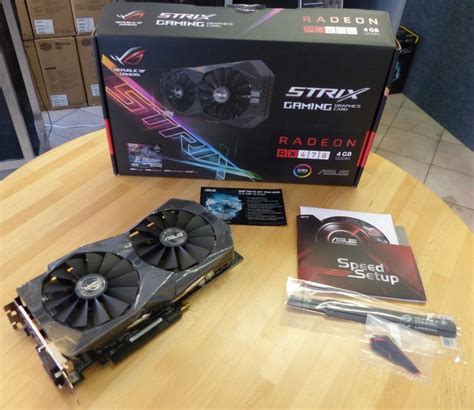 ASUS Radeon RX 470 Strix 4GB Unboxing | Geeks3D