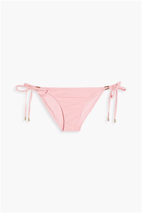 Melissa Odabash Cancun Ribbed Low Rise Bikini Briefs The Outnet