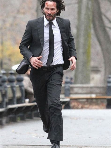 Keanu Reeves John Wick Black Suit - The American Jackets