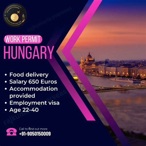 🇭🇺🛫hungary Work Permitjobs In Hungaryhungary Country 🇭🇺😃 Youtube