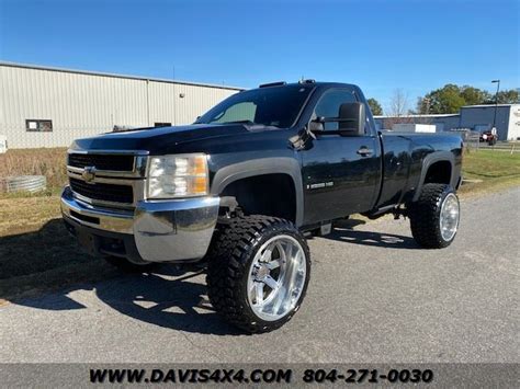 2007 Chevrolet Silverado 2500 Hd Regular Cab Long Bed 4x4 Lifted Pickup