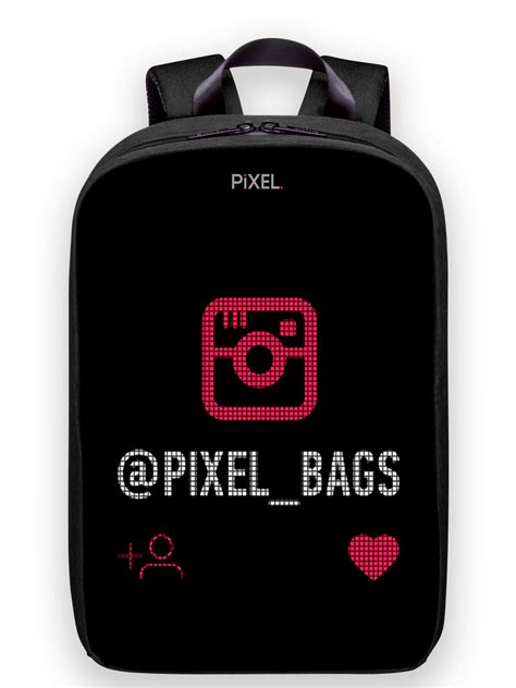 Рюкзак с LED-дисплеем PIXEL PLUS - BLACK MOON (черный) — купить в ...