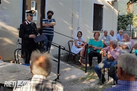 Truffe Agli Anziani I Carabinieri Organizzano Incontro A Castel Di