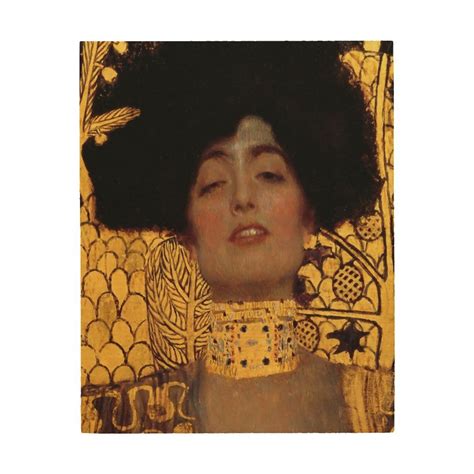 Gustav Klimt Judith And The Head Of Holofernes Wood Wall Art Gender