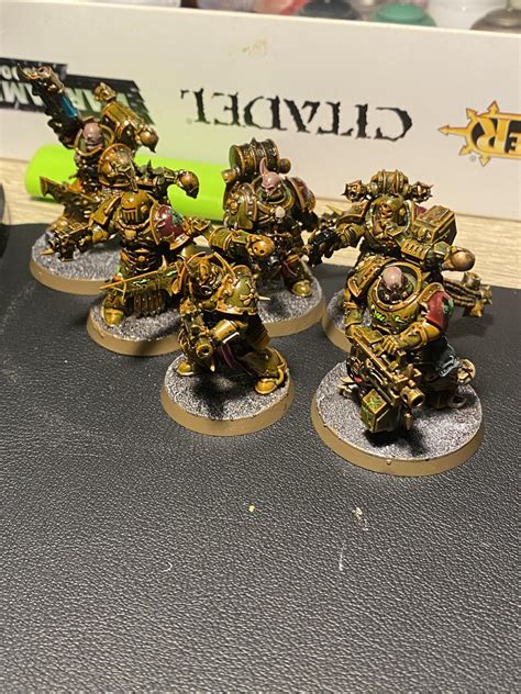 Half Squad Done Rwarhammer40k