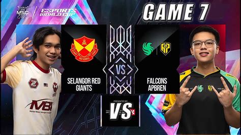 Falcons Apbren Vs Selangor Red Giants Game Best Of Grand