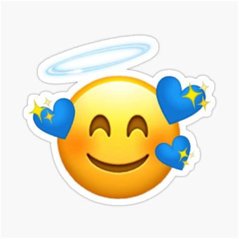 "Angel emoji" Sticker for Sale by marianna15 | Redbubble