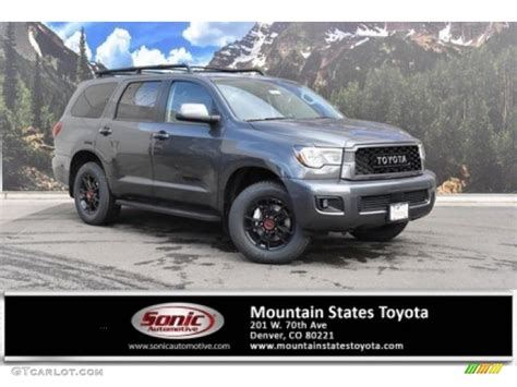 Magnetic Gray Metallic Toyota Sequoia Trd Pro X