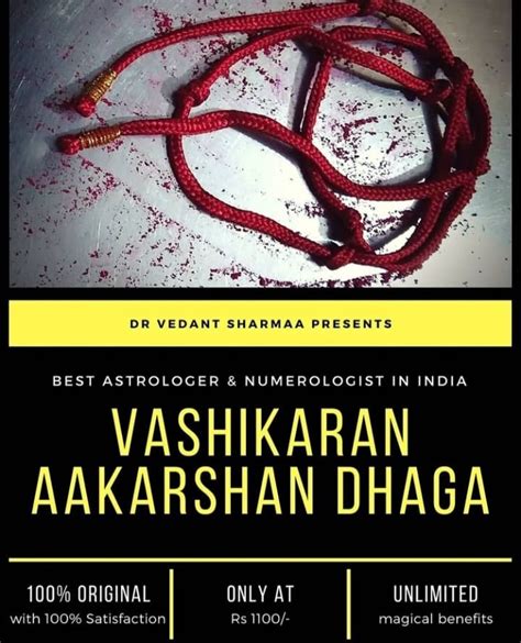 Vashikaran Aakarshan Dhaga Dr Vedant Sharmaa