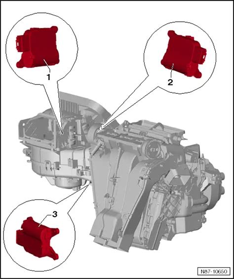 Skoda Workshop Manuals Yeti Heating Ventilation Air Conditioning