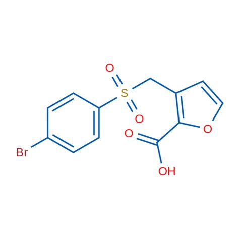 1098359 00 2 3 4 Bromobenzenesulfonyl Methyl Furan 2 Carboxylic Acid