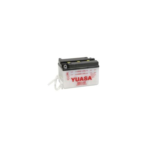 YUASA Batterie Dry Charged ohne Batteriesäure 6V 11Ah 6N11 2D