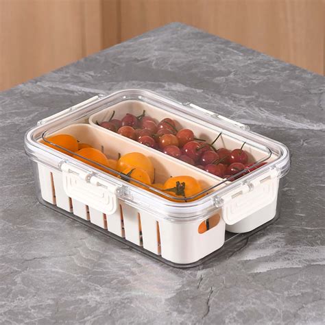 Can Food Organizer For Pantry Cereal Cup Lettuce Roller Airtight Food