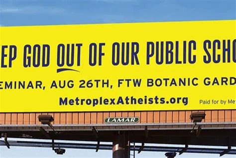 Texas Atheist Group Protests Denial Of Downtown Space To Advertise Its