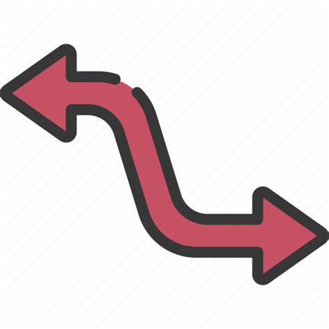 Flexible Arrow Pointer Point Direction Icon Download On Iconfinder