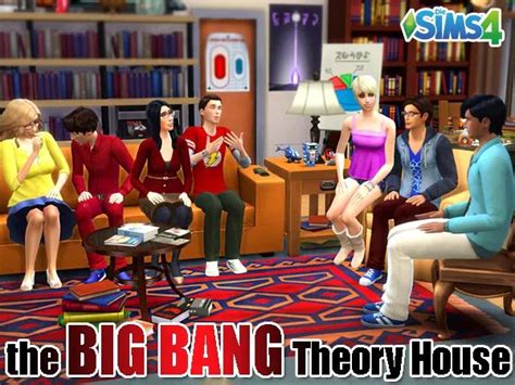 The Big Bang Theory House Big Bang Theory Bigbang Sims