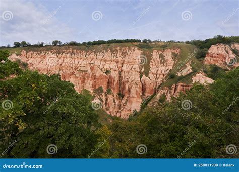 Red Ravine In Romania Landscape Stock Photo Image Of Beautiful Grass