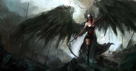 Fallen Angel Warrior Wallpapers 4k Hd Fallen Angel Warrior