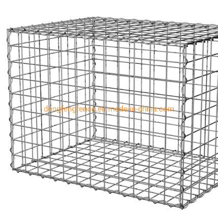 Customize Galvanized Wire Mesh PVC Coated Gabion Box Stone Filled