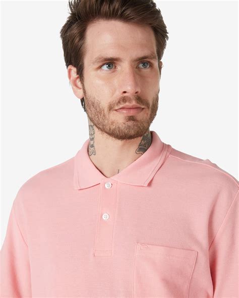 Riachuelo Camisa Polo Masculina B Sica Manga Curta Rosa Claro Pool By