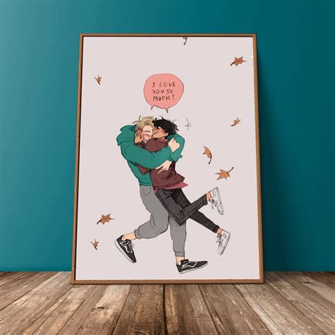 Heartstopper I Love You So Much Poster Hearstopper Quotes Etsy