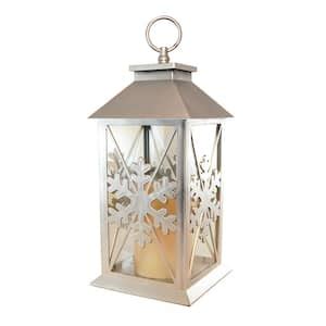 Lumabase In X In Solar Black Design Lantern The Home Depot