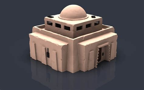 Star Wars Tatooine Buildings Legion - 3D Model by Thomas_125