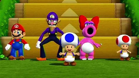 Mario Party 9 Mario Vs Waluigi Vs Birdo Vs Toad Step It Up Master