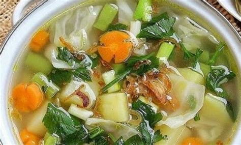 Resep Sayur Sop Enak Sederhana