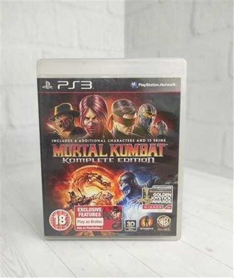 Диск Ps3 Mortal Kombat Komplete Edition Festima Ru частные объявления