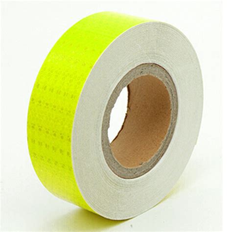 3M 10M 25M 38M Reflective Safety Warning Tape Film Sticker Roll Strip 5