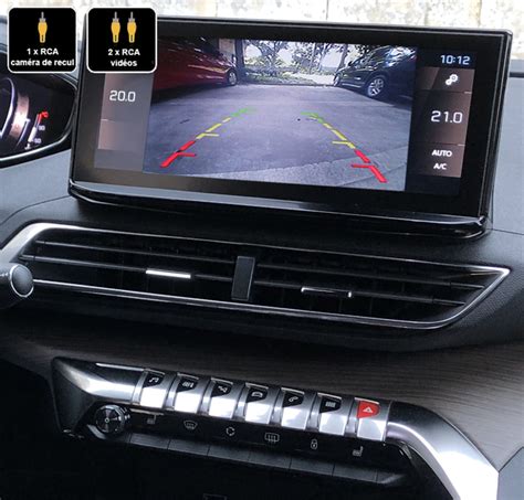 Interface Multimédia vidéo pour caméra Peugeot 3008 Peugeot 5008