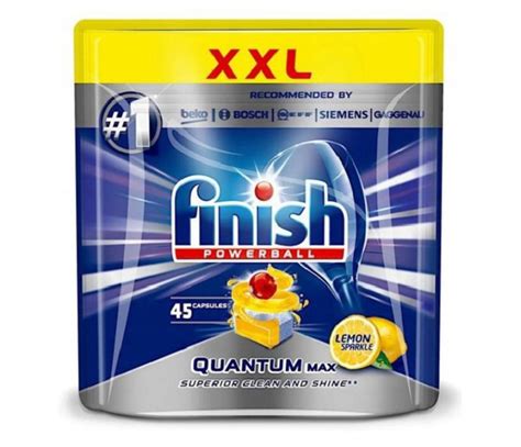 Finish Tabletki Do Zmywarki Finish Quantum Max Cytrynowe Szt