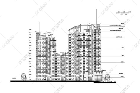 Planos De Construcción De Edificios Altos Cad Descarga Gratuita De